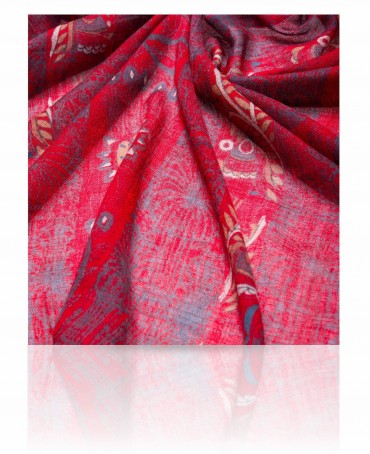 Палантин Женский W-TRIBAL1/RED